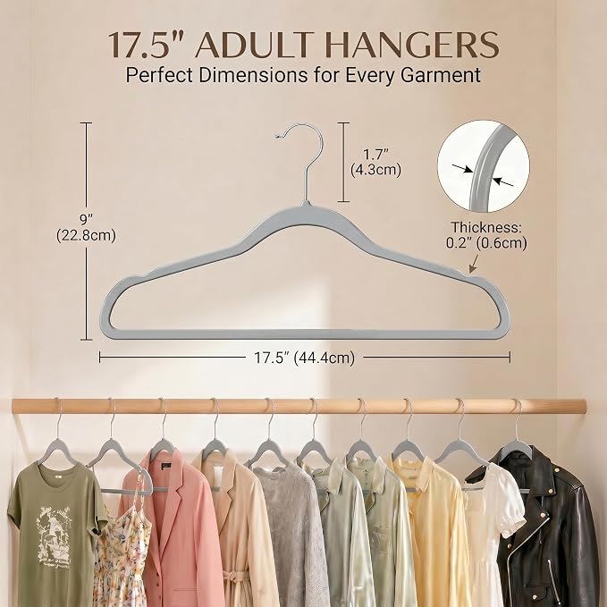 SMARTOR Plastic Hangers 20 Pack - Image 6