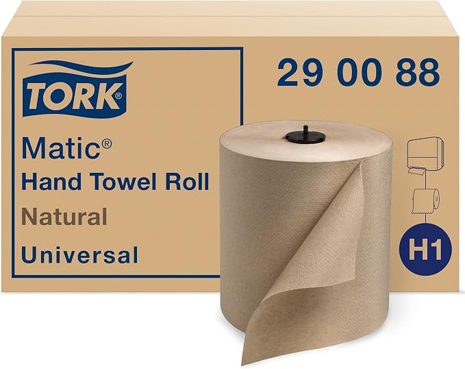 Tork Matic Paper Hand Towel Roll Natural H1 and Tork Matic Paper Towel - Image 2