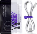 SMART&COOL Reusable Silicone Magnetic Cable Ties, Holding Stuff, Book Markers by SMARTCOOL