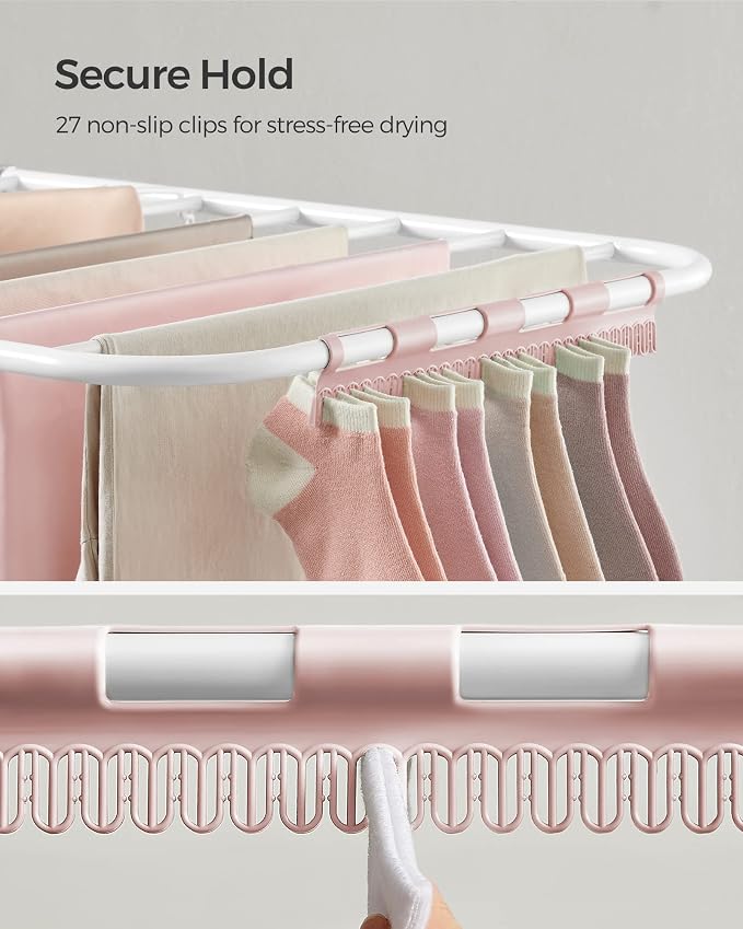 SONGMICS Clothes Drying Rack, - Image 5