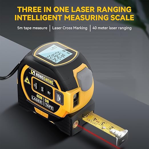 The Ruler 3-in-1 Measuring Tape, Tools Tape Measure, 3-in-1 Rangefinder - Image 2