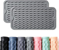 2 Pack Caketime Silicone Dish Drying Mat by CAKETIME