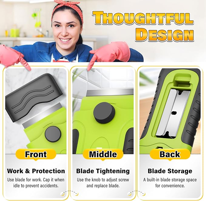 DIYSELF 2 Pack Razor Blade Scraper Tool - Image 6