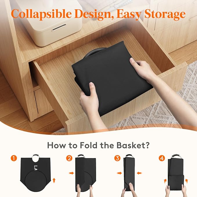 Lifewit 2 Pack 100L Laundry Basket - Image 8