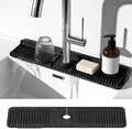 24 Inch Faucet Mat for Kitchen Sink, Silicone Splash Guard for Kitchen Sink Area by Prolixity