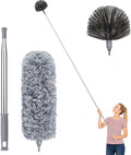 Cobweb Duster with Extension Pole 100 inches, Dusters by DELUX