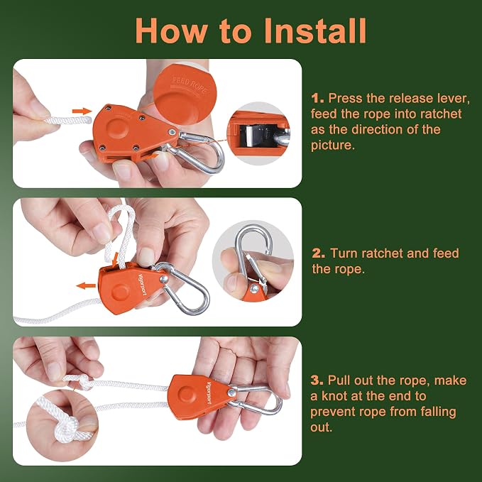 Vigorport Retractable Travel Clothesline, Dual Pulley Clothes Laundry Line - Image 8