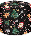 Cute Santa Claus Dust Cover Instant Pot and Extra Accessories Dust Proof Easy to Clean Pressure Cooker Cover Electric Appliance Cover Air Fryer Accessories with Storage Pocket Size M