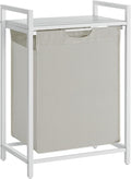 VASAGLE Laundry Hamper with Shelf, 1 Pull-Out Bag, 17.2 Gallons by Unknown