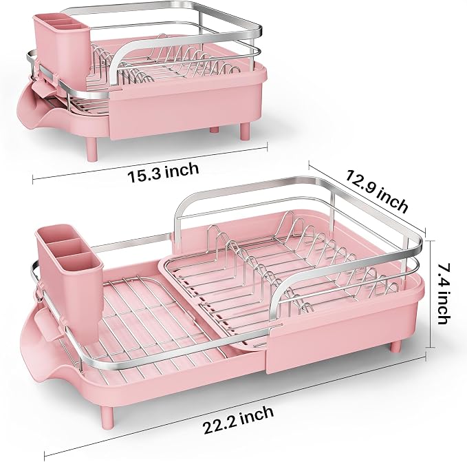 SAYZH Expandable Dish Drying Rack - Image 8