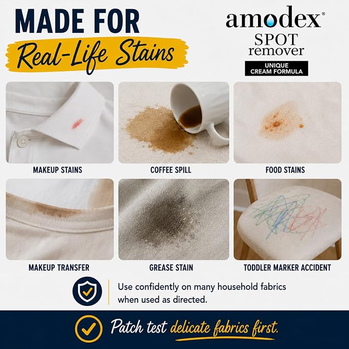 Amodex Ink & Spot Remover for Clothes, Leather and Skin - Image 5