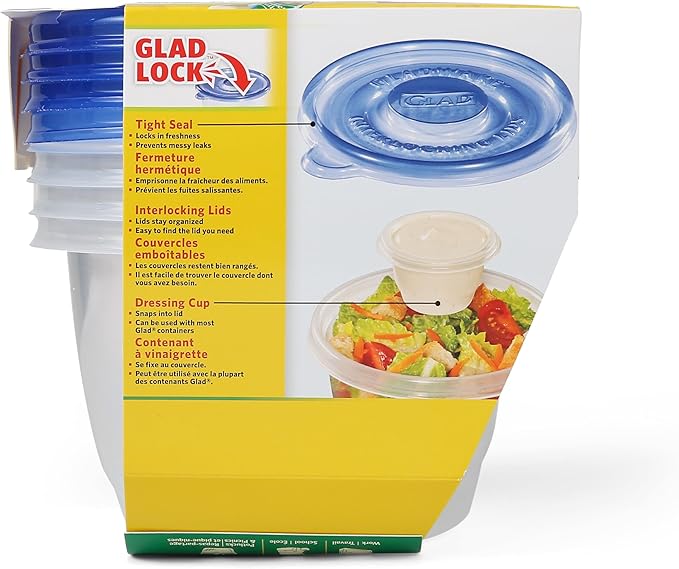 Glad GladWare To Go Lunch Containers - Image 6
