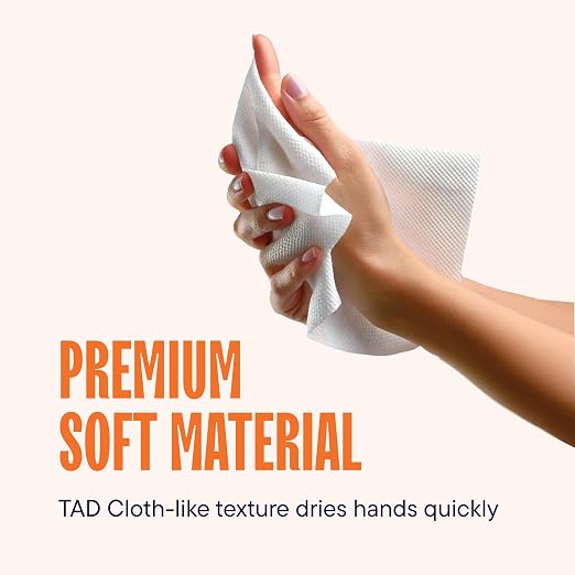 Industrial Paper Towels 10 x 800 White Roll Towels High Capacity Premium - Image 2