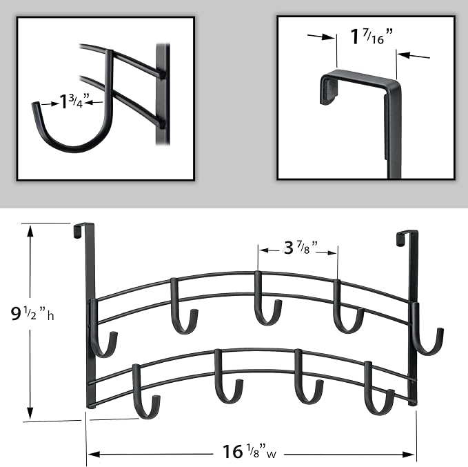 LYNK Professional® Home™ Over the Door Hooks - Image 6