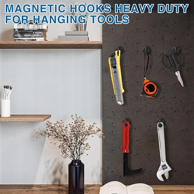 LOVIMAG Magnetic Hooks for Cruise Essentials 2026 Cabins Door 45 Pack-50LBS - Image 7