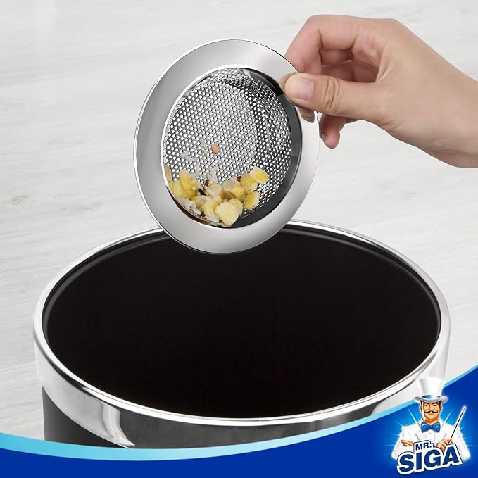 MR.SIGA Kitchen Sink Strainer, Stainless Steel Sink Drain Strainer, 3 Pack - Image 5
