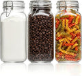 ComSaf Large Square Glass Jars by ComSaf