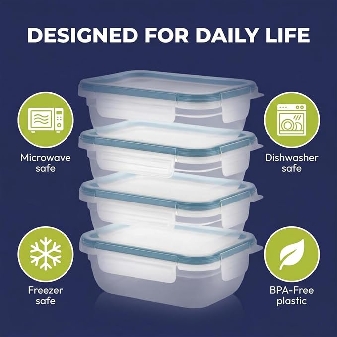 Snapware Plastic Total Solutions Food Storage Containers - Image 6