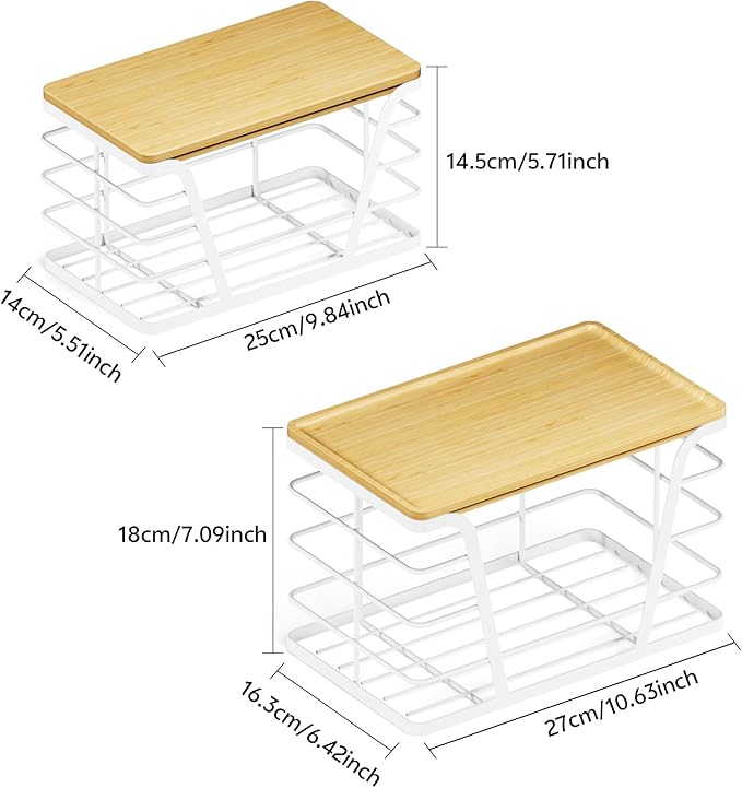 TIDIIABODE 2 Pack Stackable Laundry Room Organization and Storage, Laundry Room - Image 2