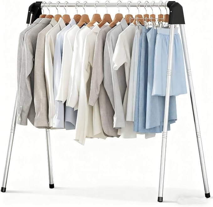 APEXCHASER 55" L Stainless Steel Clothes Drying Rack by APEXCHASER