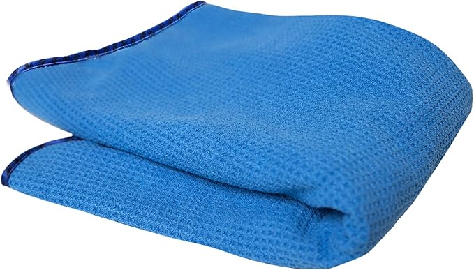 Chemical Guys Waffle Weave Glass Cloth Microfiber Towel, 24 x 16 by ChemicalGuys