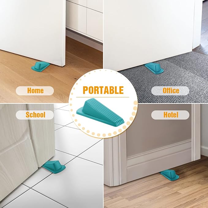 Crosize 5 Pack Door Stoppers for Bottom of Door, Rubber Door Stops | Premium - Image 6