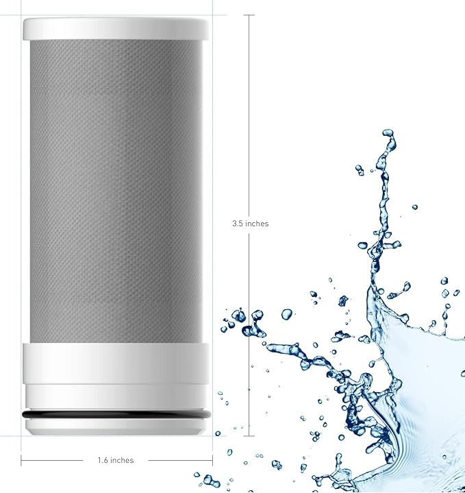 Amazon Basics Faucet Water Filter Replacement, NSF Certified, Heavy Metal - Image 4