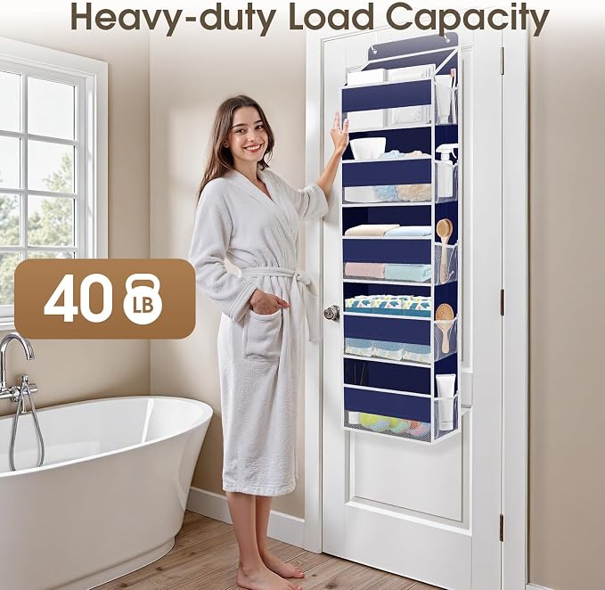 1Pack Over The Door Organizer Large Capacity Hanging Storage Room Organizer - Image 5