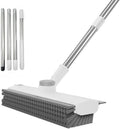 Floor Scrub Brush with Long Handle 3 in 1 Heavy Duty Stiff Bristle Scrubber by Unknown