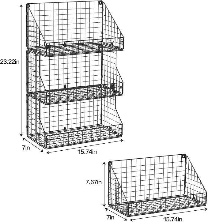 X-cosrack 3 Tier Large Stackable Snack Organizer - Image 7