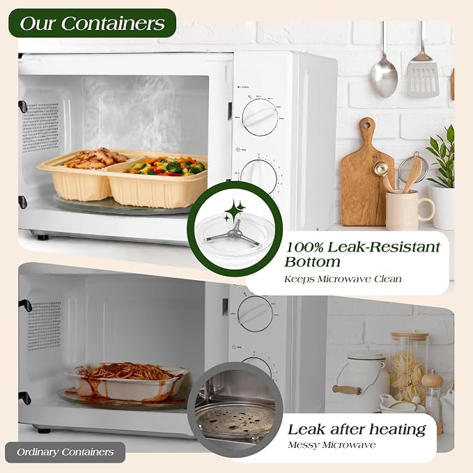 100 Piece Meal Prep Containers Reusable - Image 5