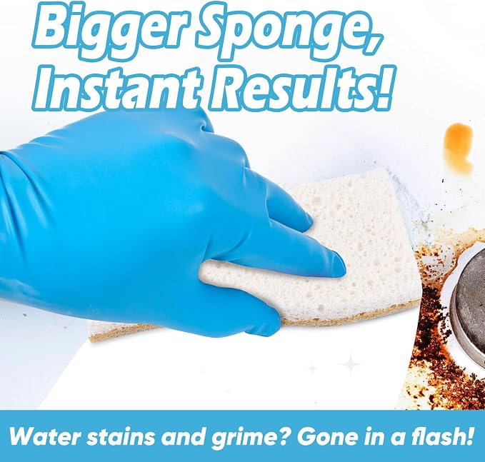 AIDEA XL Sponges Kitchen-6Count, Non-Scratch Scrub Sponge - Image 3