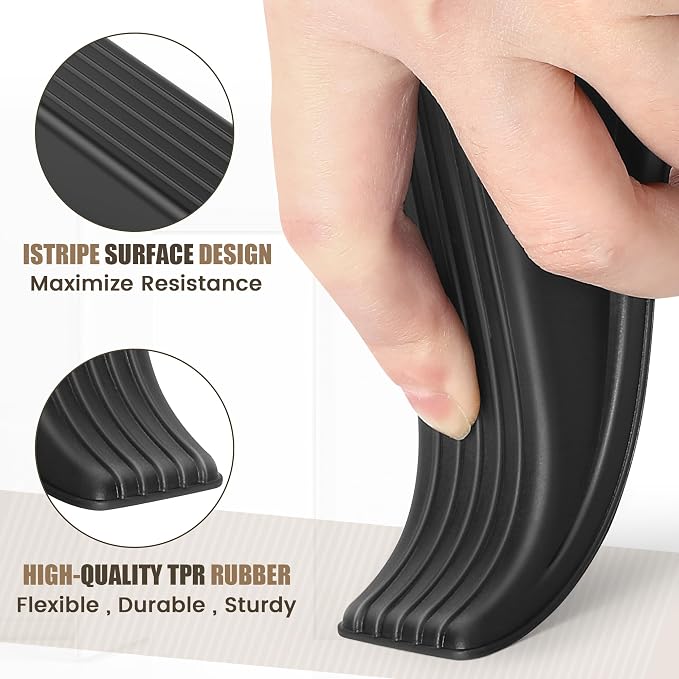 Crosize 5 Pack Door Stoppers for Bottom of Door, Rubber Door Stops | Premium - Image 4