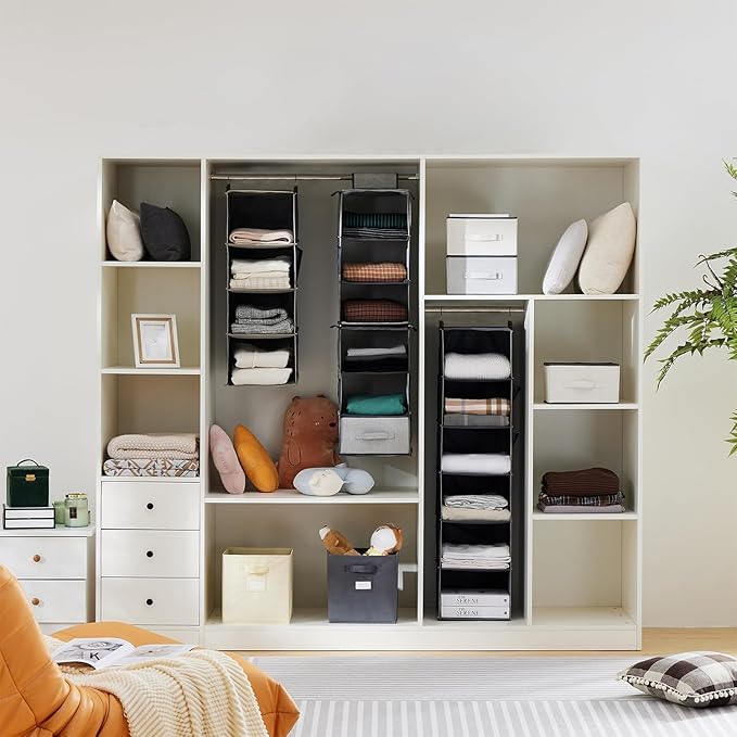 YOUDENOVA Hanging Closet Organizer and Storage - Image 2