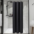 Vipfree 3 in 1 Shower Curtain Set, Waffle Shower Curtain and Liner Set by Vipfree