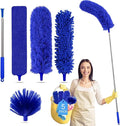 Tiumso Dusters for Cleaning, Microfiber Feather Duster 5-in-1 Kit, Duster by Tiumso