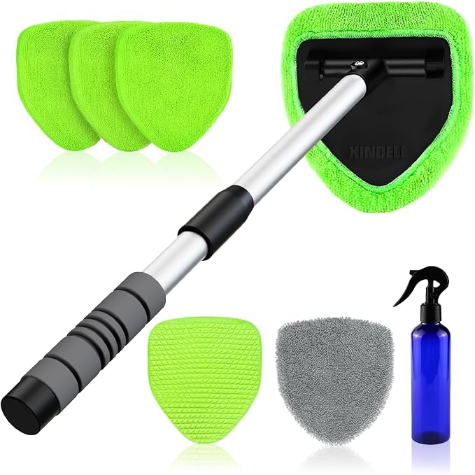 XINDELL 24-inch Windshield Cleaner Tool – Upgrade Large Head Car by XINDELL-NotJustForCleaningButForLifestyle
