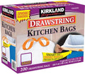 Kirkland Signature 13 Gallon 200 Ct Carton 100% recyclable Heavy Duty by KIRKLAND