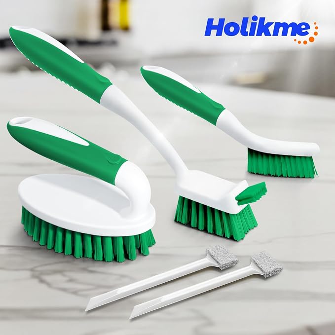 Holikme 5 Pack Cleaning Brush Scrub Brush Kitchen Brush - Image 7