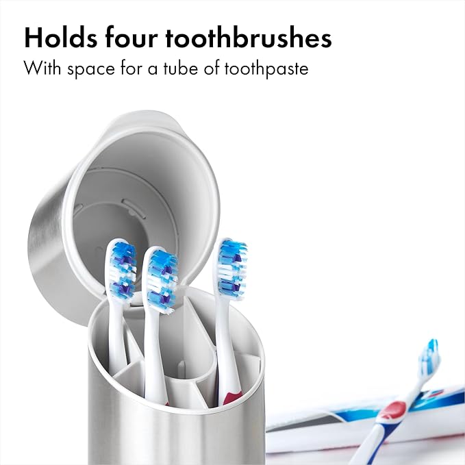 OXO Good Grips Bathroom Toothbrush Holder Set - Image 2