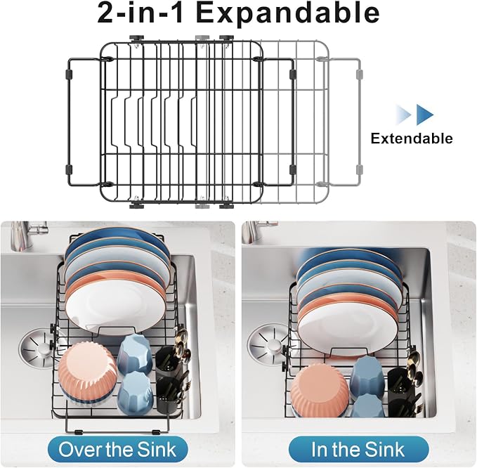 iSPECLE Dish Drying Rack Over the Sink - Image 8
