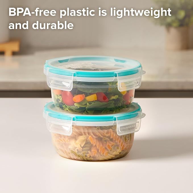 Snapware Plastic Total Solution 2-Pack Food Storage Containers | Meal prep - Image 3