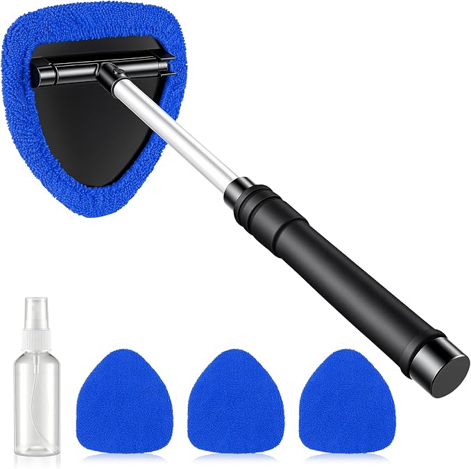 JUSTTOP Windshield Cleaner Tool, Car Interior and Exterior Window Cleaning Kit by JUSTTOP