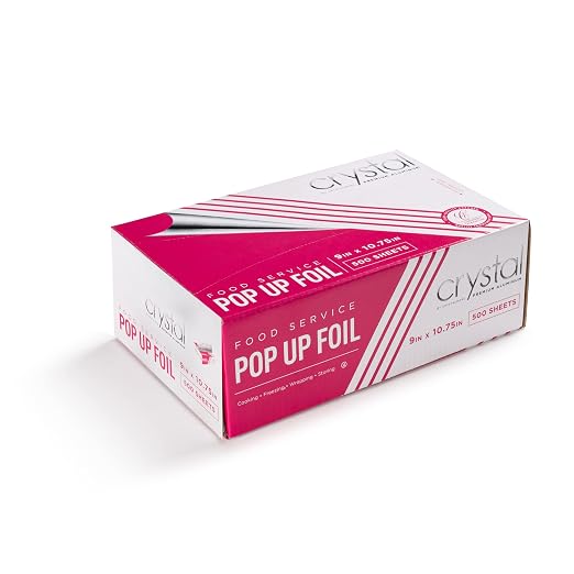 Crystal by crystalware FPU9103000B Premium Aluminum Foil Pop Up Sheets - Image 4