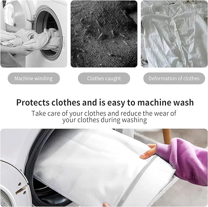 10 Pack Mesh Laundry Bags for Delicates - Image 6