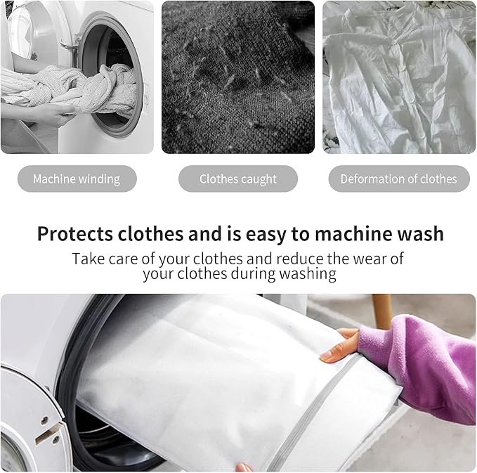 3 Pack Small Mesh Laundry Bags by MDSXO- Small Durable Lingerie Delicates Bag - Image 6