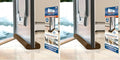 Twin Draft Guard Hug N Fit, Original Dual Draft Stopper Instantly Blocks Air by TWINDRAFTGUARD
