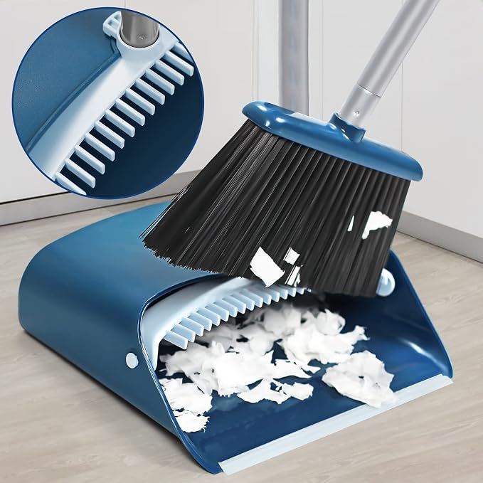Standing Dustpan and Broom Set - Image 5