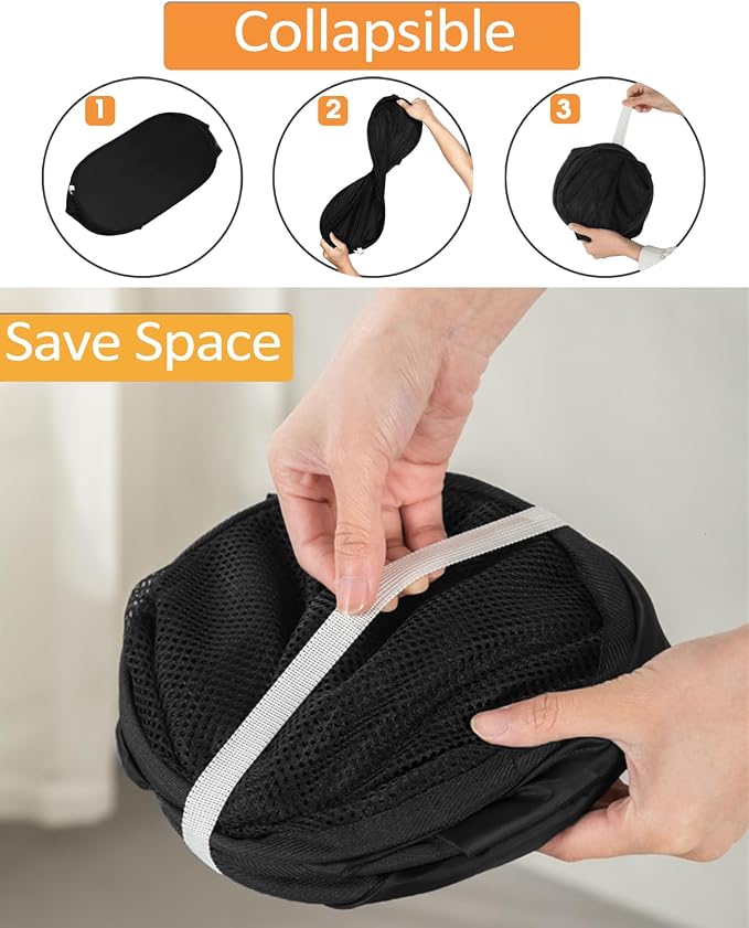 Durable Collapsible Laundry Baskets - Image 2