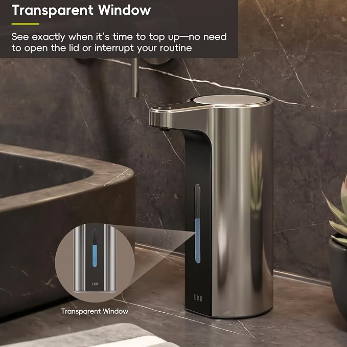 EKO Aroma Pro 13.5 fl oz Touchless Automatic Liquid Soap Dispenser, - Image 5